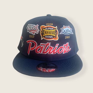 NEW ERA 9FIFTY New England PATRIOTS SUPER BOWL PATCH